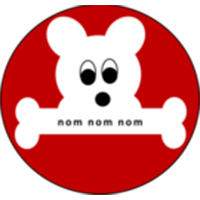 NOM NOM NOM logo